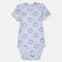 C&A Silver Blue Printed Romper (Tag-cut) BS6115E